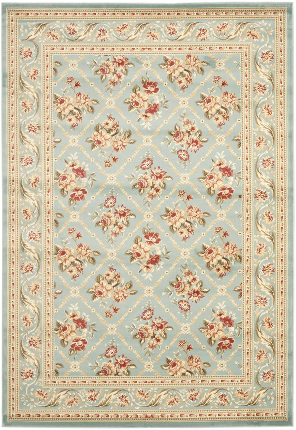 Safavieh Lyndhurst Blue 5&3x22 x 7&6x22 Area Rug - Blue