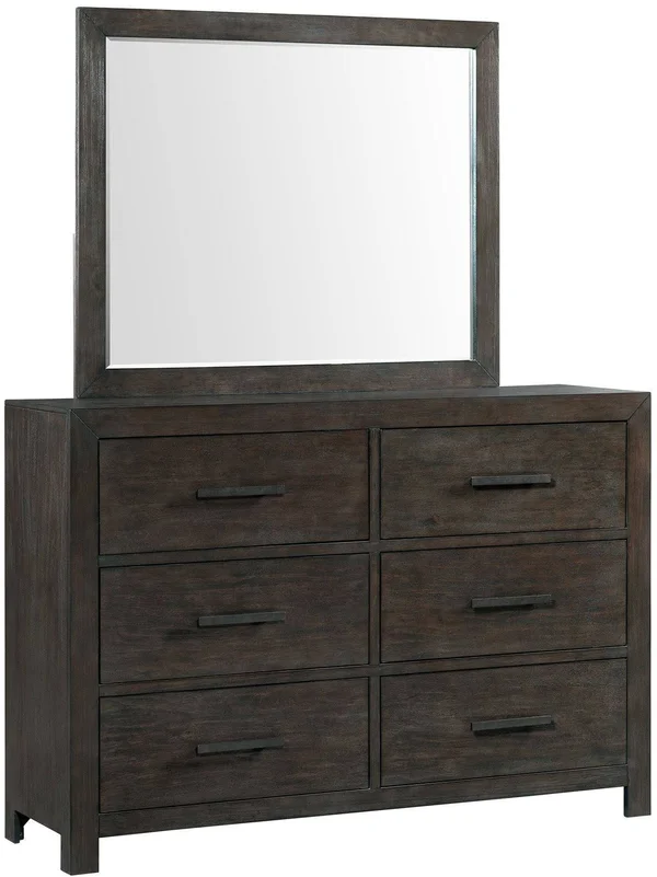 Picket House Furnishings Holland 6-Drawer Dresser & Mirror Set