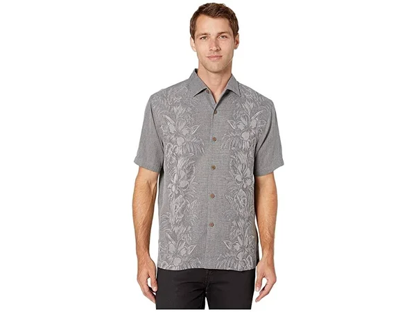 Tommy Bahama Kamari Border Short-Sleeve Woven Shirt, Size S, Msrp