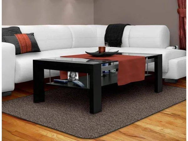 House - Home and More Skid-Resistant Carpet Indoor Area Rug Floor Mat - Pebble Gray - 3 Feet x 5 Feet