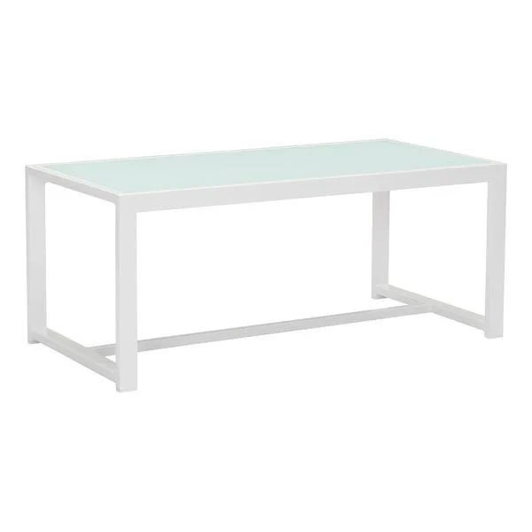 Zuo Modern Golden Beach 703815 Coffee Table White