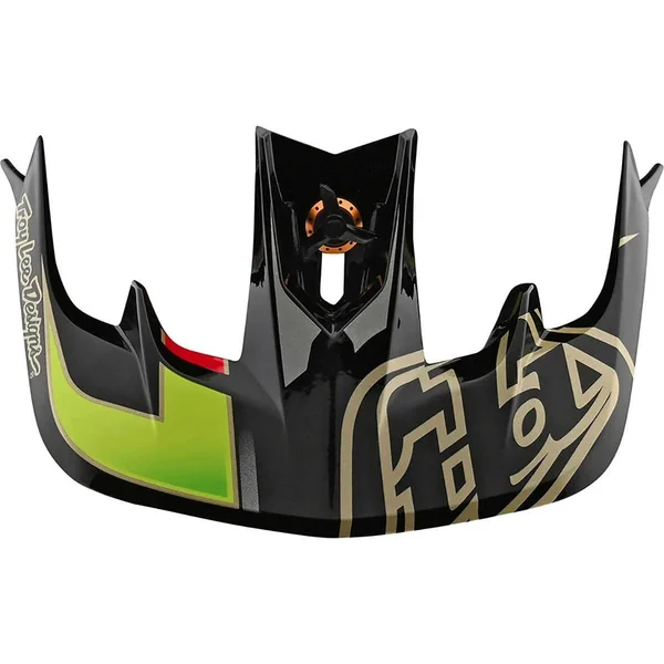 Troy Lee Designs Stage VISOR; ROPO Pink - Yellow