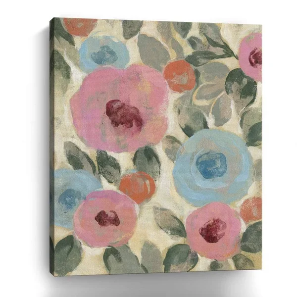 Parisian Floral II Canvas Giclee