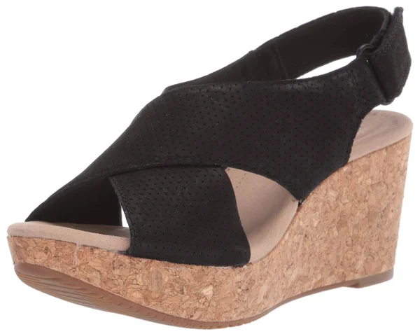 Clarks Annadel Parker Women's Sandal - Black Size 6.5