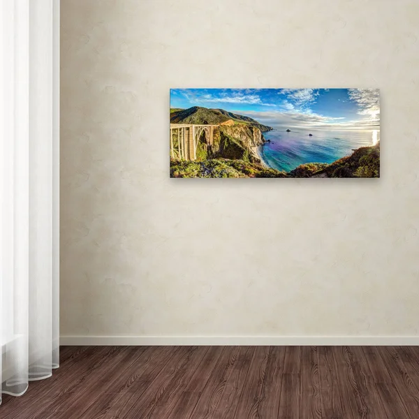 Trademark Fine Art David Ayash &Big Sur - Bixby Bridge - California-I& Canvas