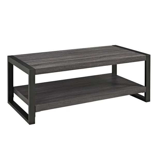 Carbon Loft Hamilton 48-inch Charcoal Urban Blend Coffee Table