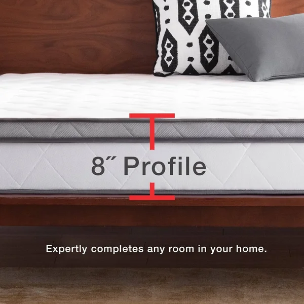 OSleep 8-Inch Memory Foam and Innerspring Hybrid Mattress - Twin
