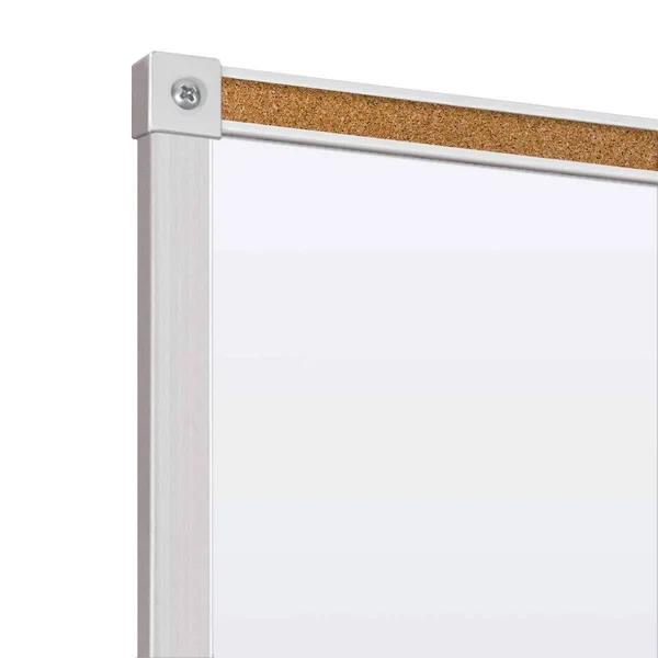 Norwood Commercial Furniture Heavy-Duty Porcelain Steel Magnetic Dry Erase Board/Whiteboard w/Aluminum Frame & Maprail 4& x