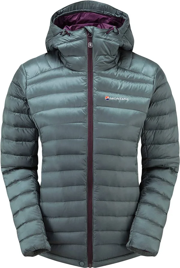 Montane Womens Featherlite Down Jacket Stratus Grey 10