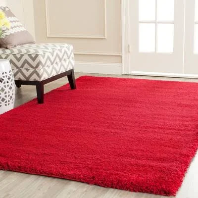 Safavieh Milan Shag Red Rug