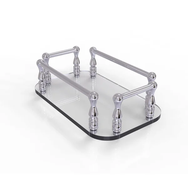 Allied Brass Vanity Top Glass Guest Towel Tray - Oil Rubbed Bronze