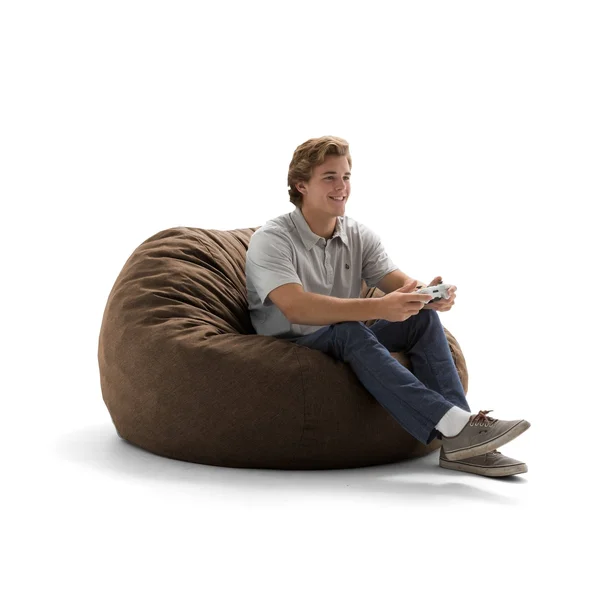 Comfort Research Big Joe Lux Bean Bag Chair - Pecan