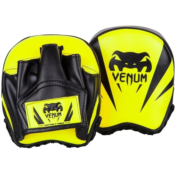 Venum Elite Mini MMA Training Punch Mitts - Neo Yellow/Black