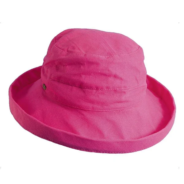 Scala 2.5x22 Brim Cotton Hat - Blue