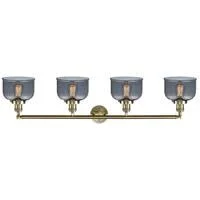 Innovations Lighting Large Bell 4 Light Bath Vanity Light 215 AB G73 (Antique Brass)
