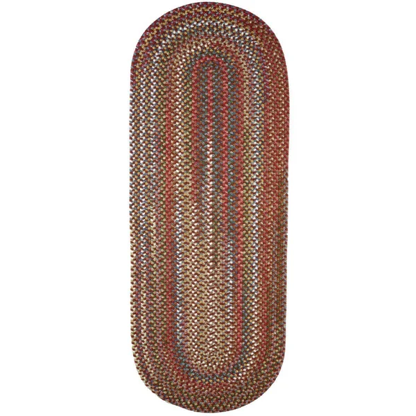 Rhody Rug Country Jewel Tawny Port 8& Round Rug