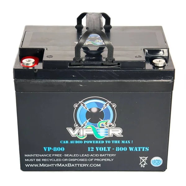 Viper Vp-800 12V 800 Watt Car Audio High Current Power Cell, Battery