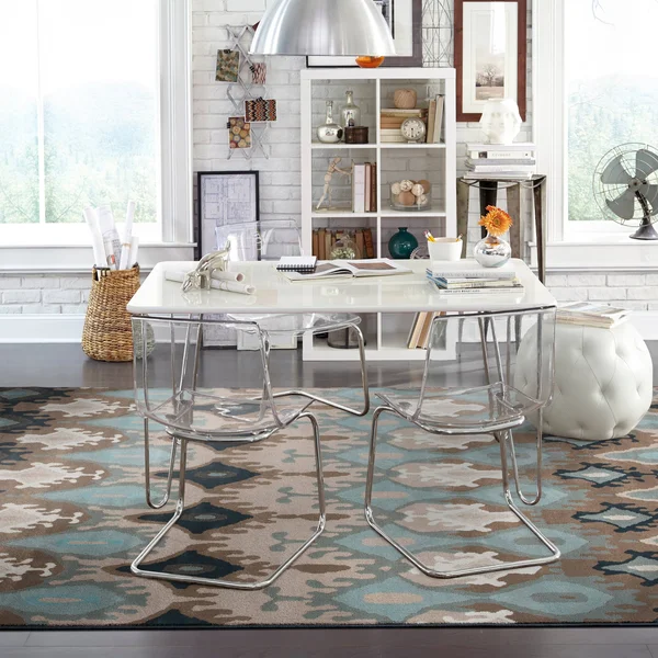 Oriental Weavers Adrienne 4633A Blue/Stone Area Rug