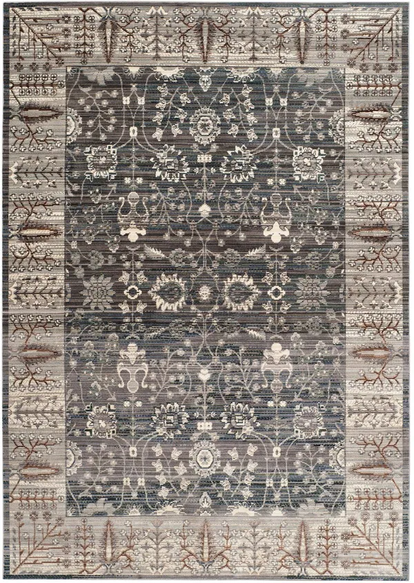 Safavieh Valencia Light & Dark Grey 4& x 6& Rug