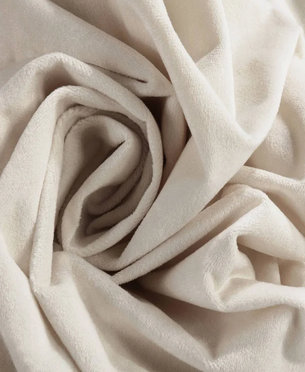 Ivory Velvet Blackout Extra Wide Curtain PANEL, Beige