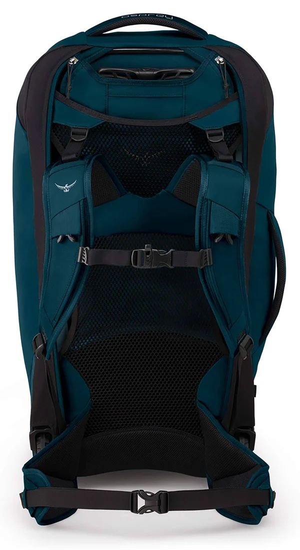 Osprey Farpoint 65 Wheeled Travel Pack Petrol Blue