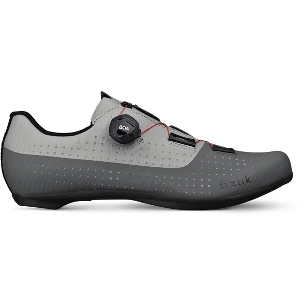 Fizik Tempo Overcurve R4 Road Shoes Gray EU 47 EU 40 Gray/Red Men's Cycling Shoes
