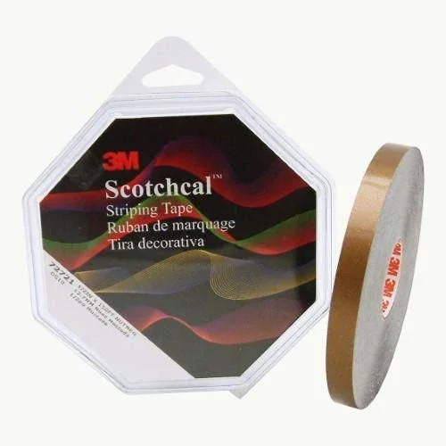 3M 72721 Scotchcal Striping Tape - Nutmeg, 1/2 in x 150 ft