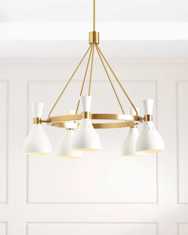 Joan 5-Light Chandelier - Midnight Black