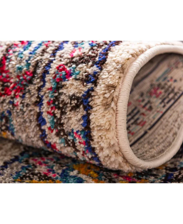 Unique Loom Medici Barcelona Area Rug (2&7x22 x 10& Runner - Beige)