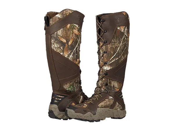 Irish Setter VaprTrek Side Zip Snake Boots Nylon and Leather Men's