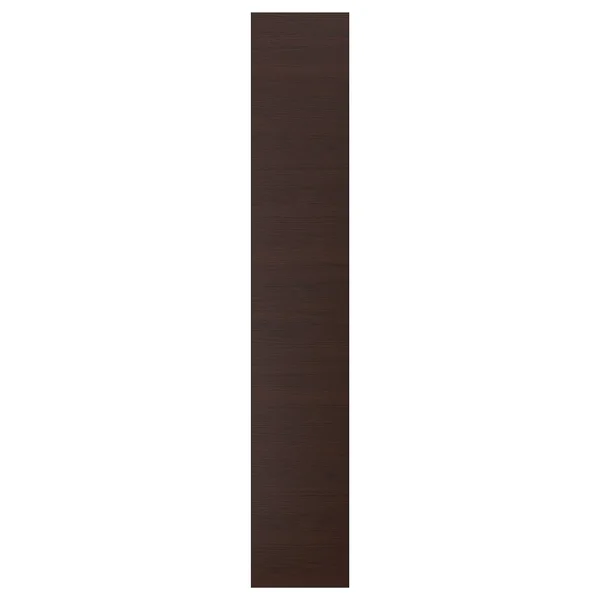 IKEA - ASKERSUND Cover PANEL, Dark Brown Ash Effect, 15x90