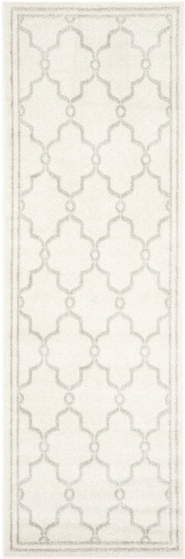 Safavieh 5& x 5& Square Amherst AMT414E Ivory - Light Grey Rug
