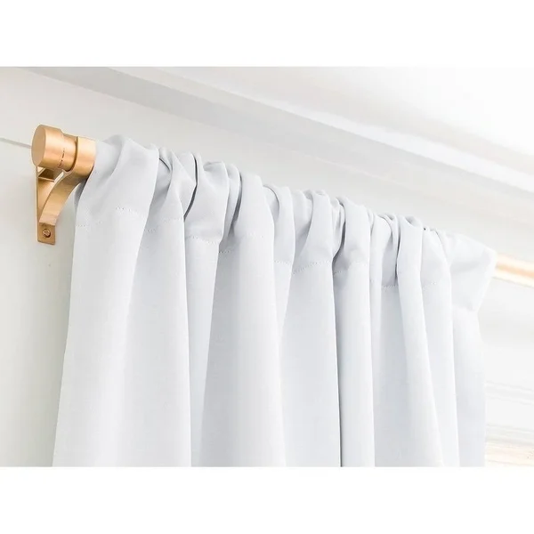 Carson Carrington Ljungbyhed Grey Blackout Curtain Panel (2 Size Options) - 96 Inches