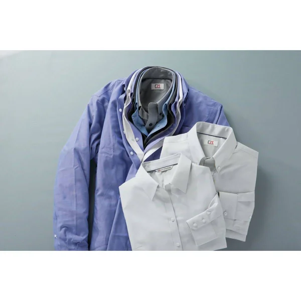 Cutter & Buck LCW08399 Women's Long Sleeve Epic Easy Care Royal Oxford Shirt - Size: XS, Black