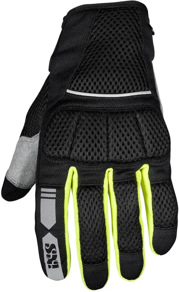 IXS Urban Samur-Air 1.0, Gloves - Black/Yellow/Silver - 3XL
