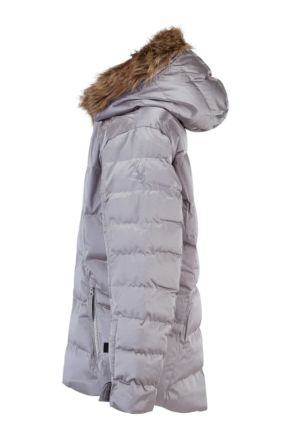 Spyder Girls Atlas Synthetic Down Jacket Black, 14