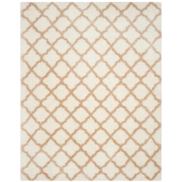 Safavieh Indie Shag SGI322K Ivory, Light Beige Rug 2&3x22 x 7& Runner