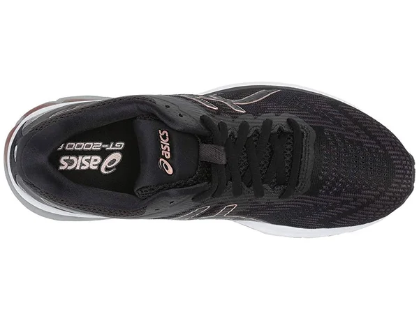 Asics GT-2000 8 Women's Shoes Black/Rose Gold : 5 2A - Narrow
