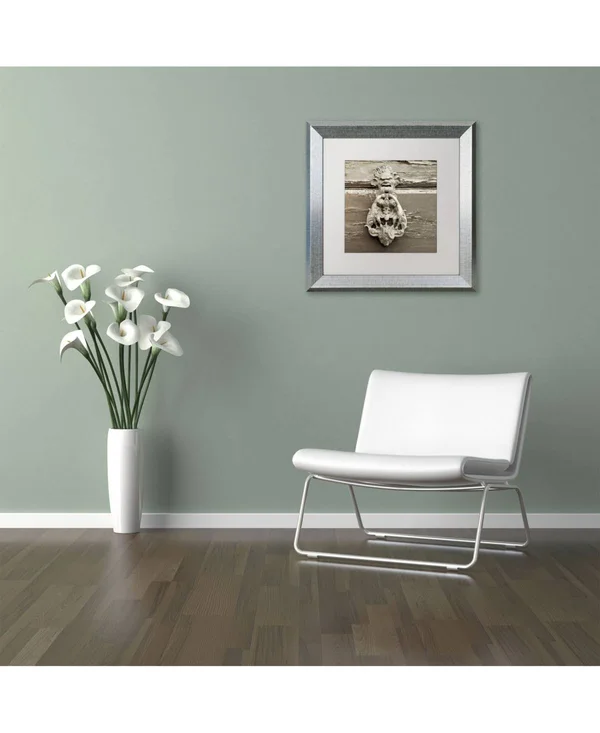 Trademark Art La Porta Soprammobile II' Matted Framed Art