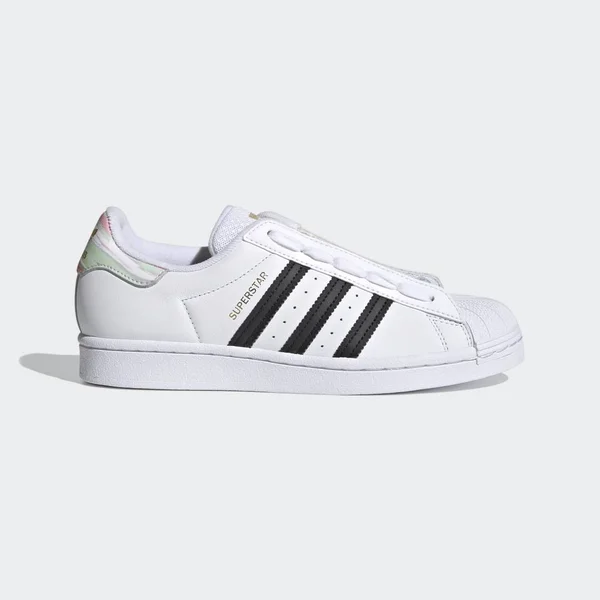 Adidas Women's Originals Superstar Casual Shoes in White/Footwear White Size 7.5 - Leather