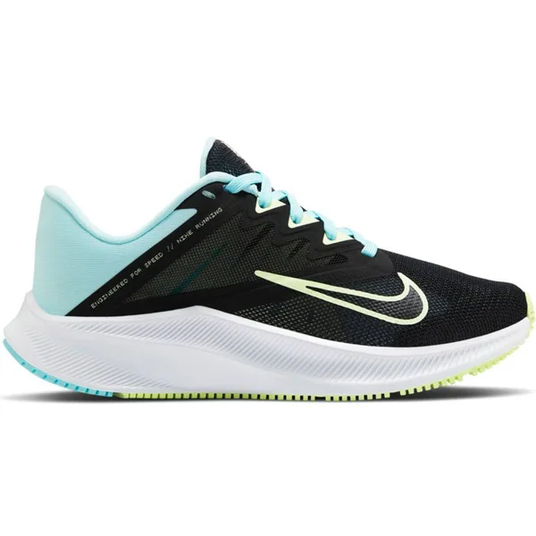 Nike Quest 3 Womens Running Shoes, 12 Medium, Black