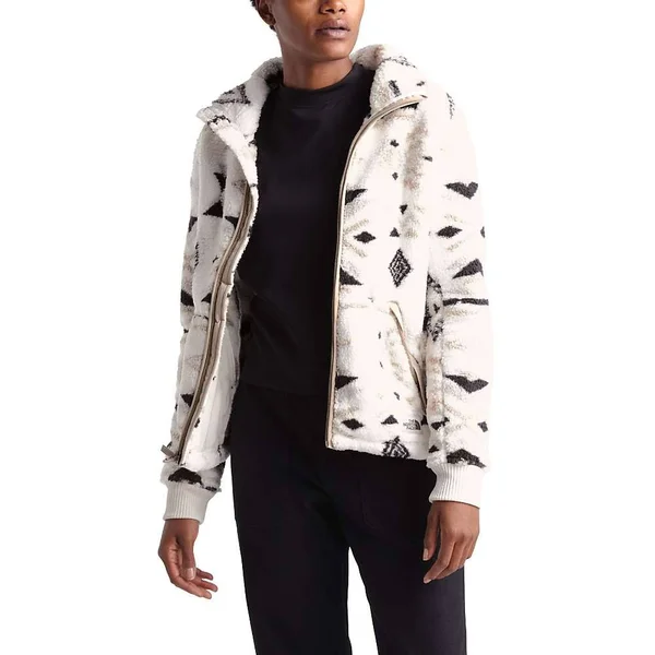 The North Face Women's Campshire Full Zip Jacket - XXL - Bleached Sand, Hawthorne Khaki
