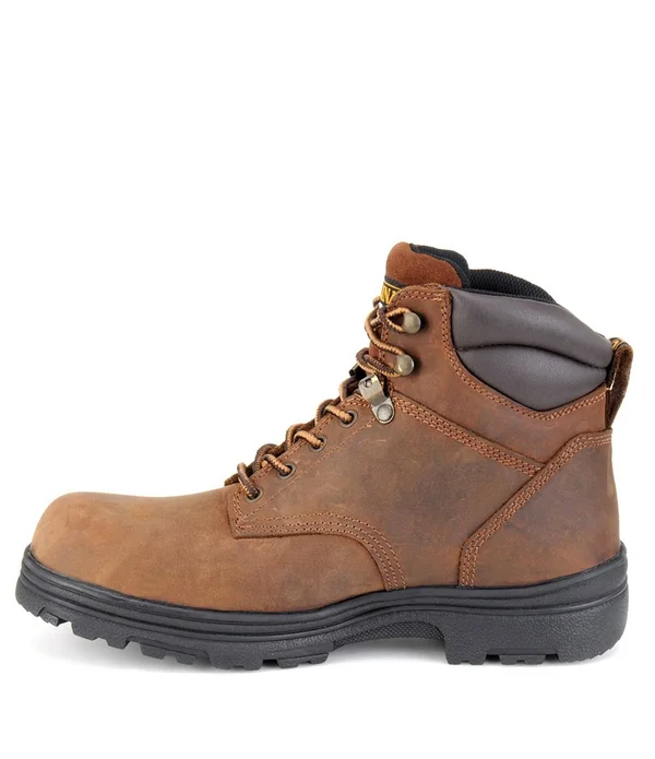 Carolina Men's 6x22 Brown Waterproof Work Boots - Steel Toe