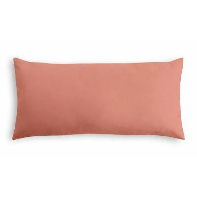 Reveles Lumbar Pillow Cover Winston Porter Color: Pink - Size: 14x22 x 36x22