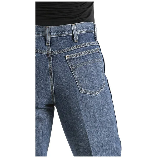 Cinch Men's Slim Fit Bronze Label Jeans - Dark Stonewash - 35x32