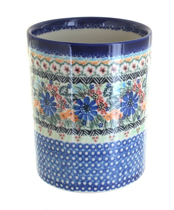 Vena Ashley Utensil Jar Polish Pottery