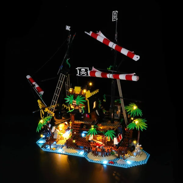 LIGHTAILING Light Set for (Ideas Pirates of Barracuda Bay Building Blocks Model - LED Light Kit Compatible with Lego 21322(NOT I