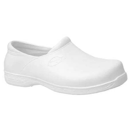 Genuine Grip Men's Slip-Resistant Injection Clogs #3805 - White - 9