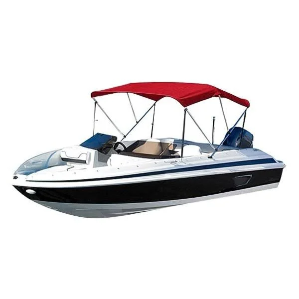 Eevelle SS-543B72-BRG Summerset Premium 3-Bow Burgundy Bimini Top 72x22 L x 67x22-72x22 W x 54x22 H
