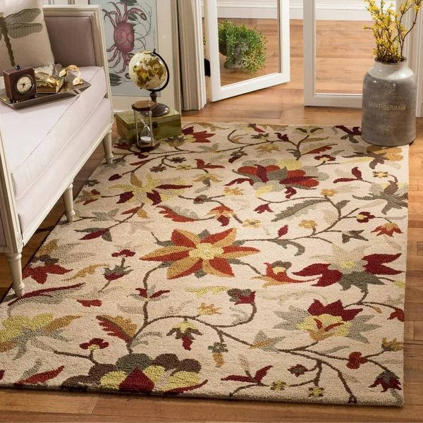 Safavieh Jardin JAR457B Brown, Multi Rug 4'X 6' Rectangle